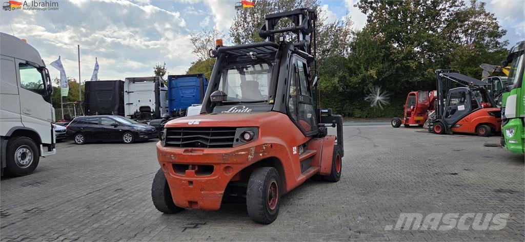Linde H80D Gabelverstellung-Seitenschieber Kabine UVV05  Viličari - ostalo