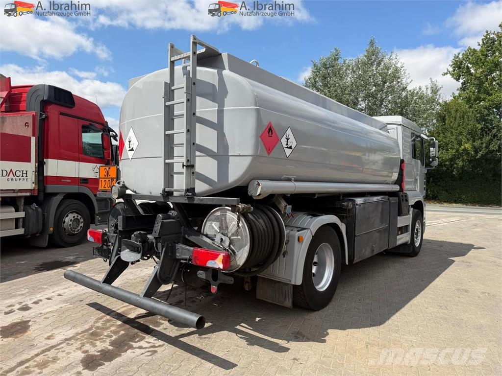 MAN TGA 18.460 14200L ADR 3 Kammer Befuellung oben & u Automobilinės cisternos