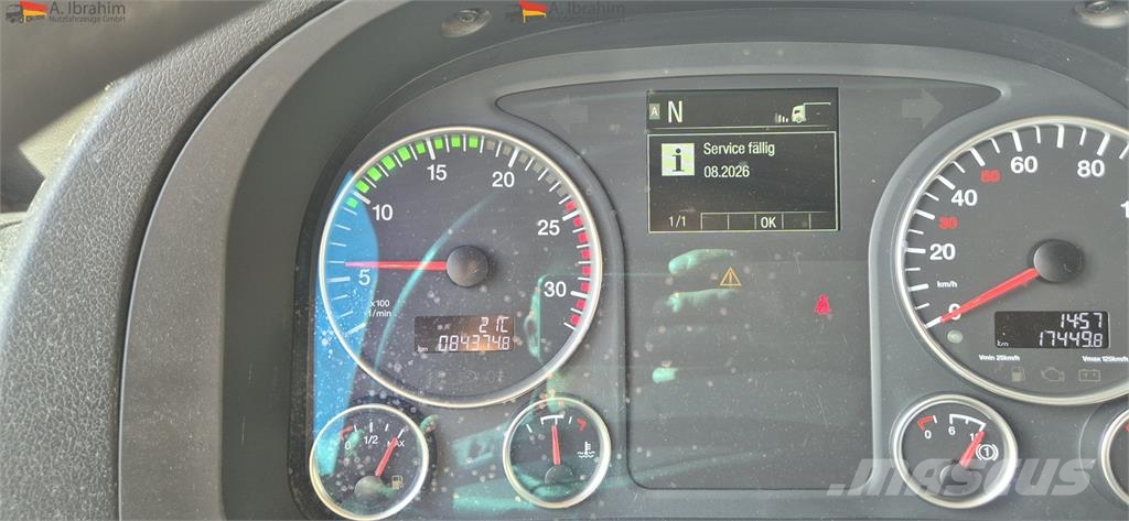 MAN TGX 26.430 Meiller Haken RK 20.71 Original Kilomet Abrollkipper