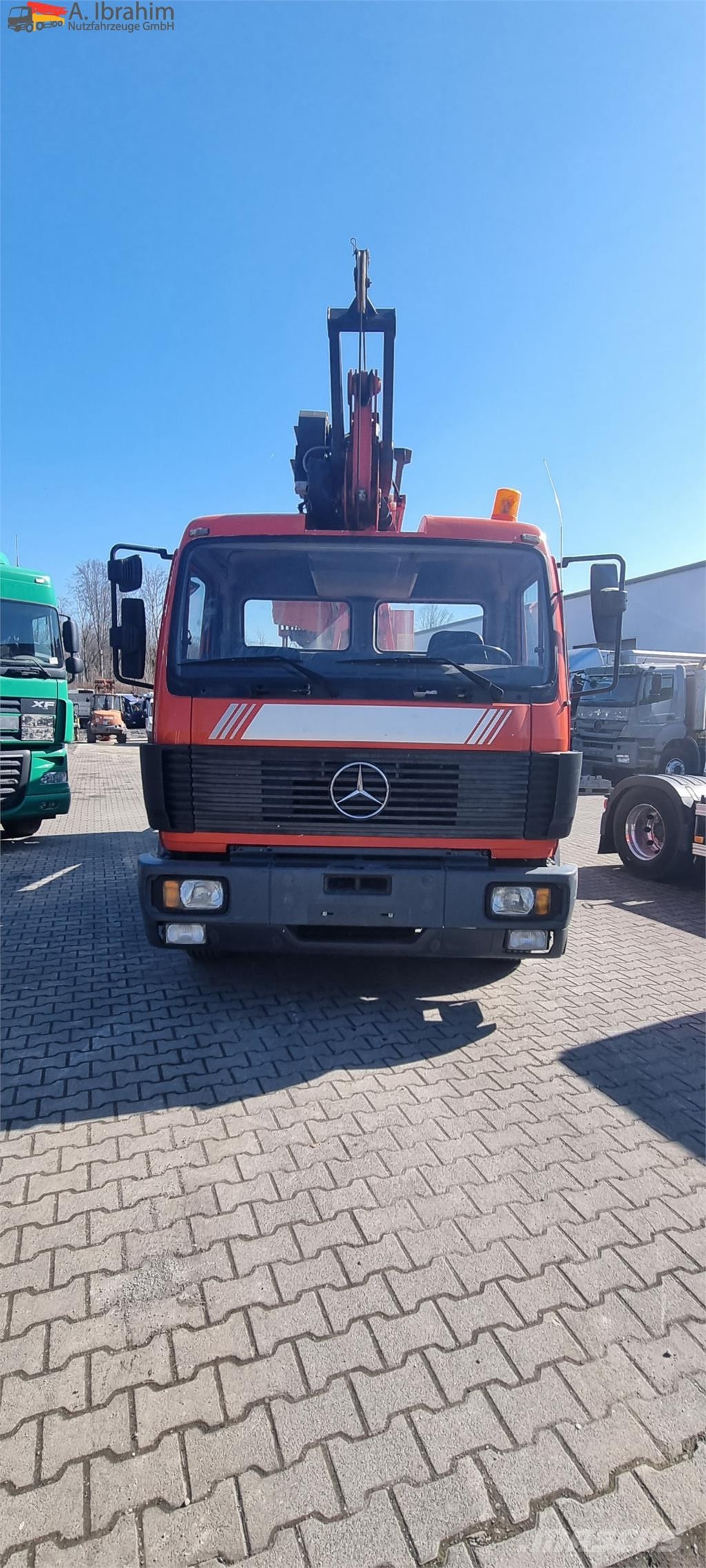 Mercedes-Benz 1722 Dachdeckerkran Cormach 30000 TECH, Rabljene dizalice za težak teren