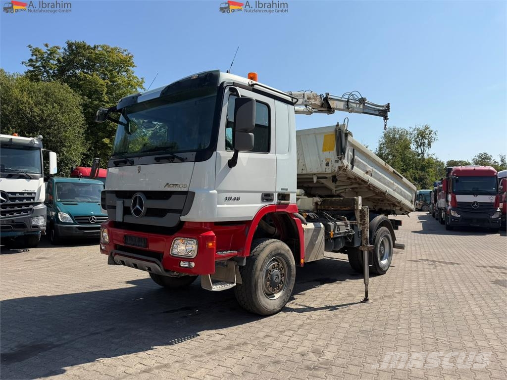 Mercedes-Benz Actros 1846 Meiller MK76RS 4x4 Euro 5 Reatrder شاحنات قلابة