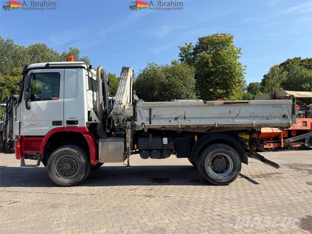 Mercedes-Benz Actros 1846 Meiller MK76RS 4x4 Euro 5 Reatrder شاحنات قلابة