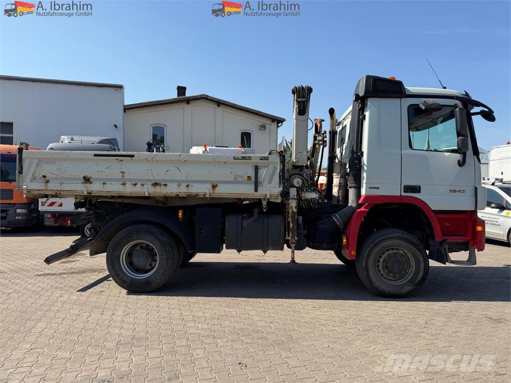 Mercedes-Benz Actros 1846 Meiller MK76RS 4x4 Euro 5 Reatrder شاحنات قلابة