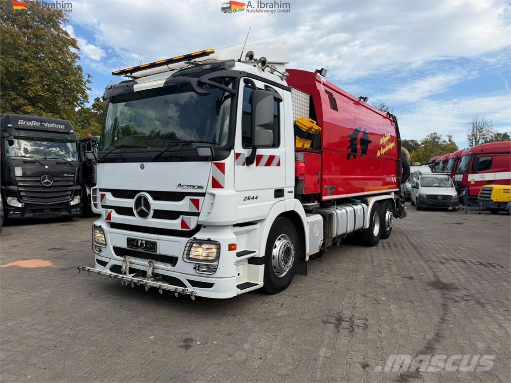 Mercedes-Benz Actros 2544 Strassenreiniger FAUN Viajet 12RH Aufb Maturatori