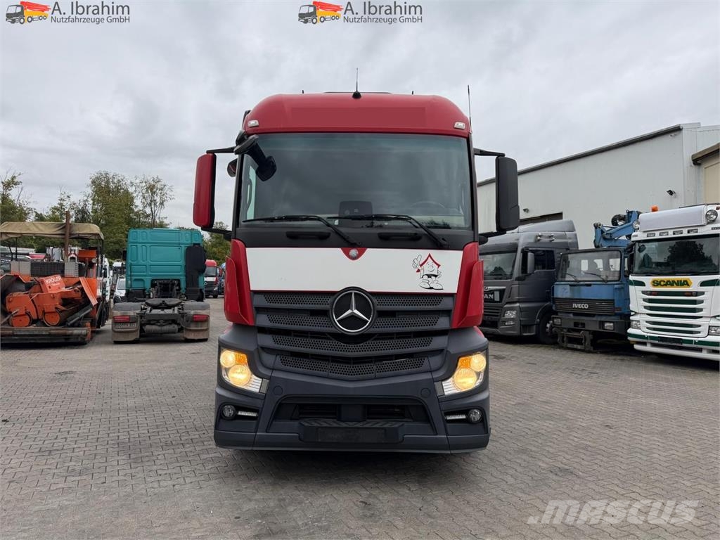 Mercedes-Benz Actros 2545 6x2 Pritsche Kran HIAB 166K Pro Lift-L Rabljeni žerjavi za vsak teren
