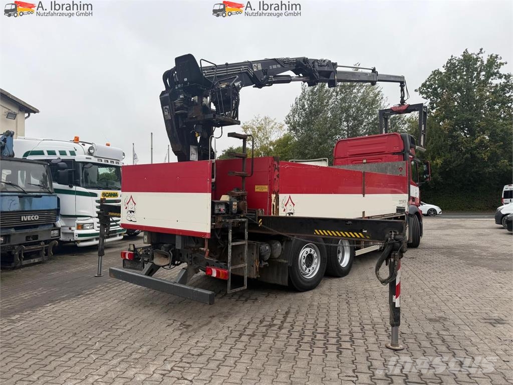 Mercedes-Benz Actros 2545 6x2 Pritsche Kran HIAB 166K Pro Lift-L Rabljeni žerjavi za vsak teren