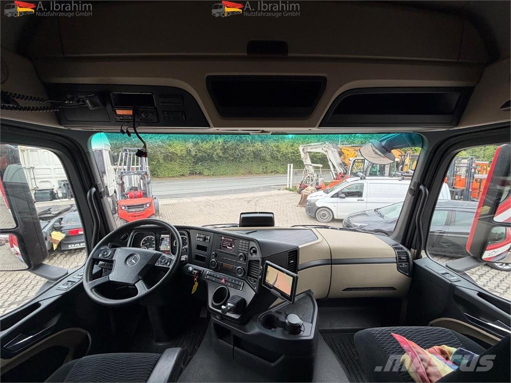 Mercedes-Benz Actros 2545 6x2 Pritsche Kran HIAB 166K Pro Lift-L Rabljeni žerjavi za vsak teren