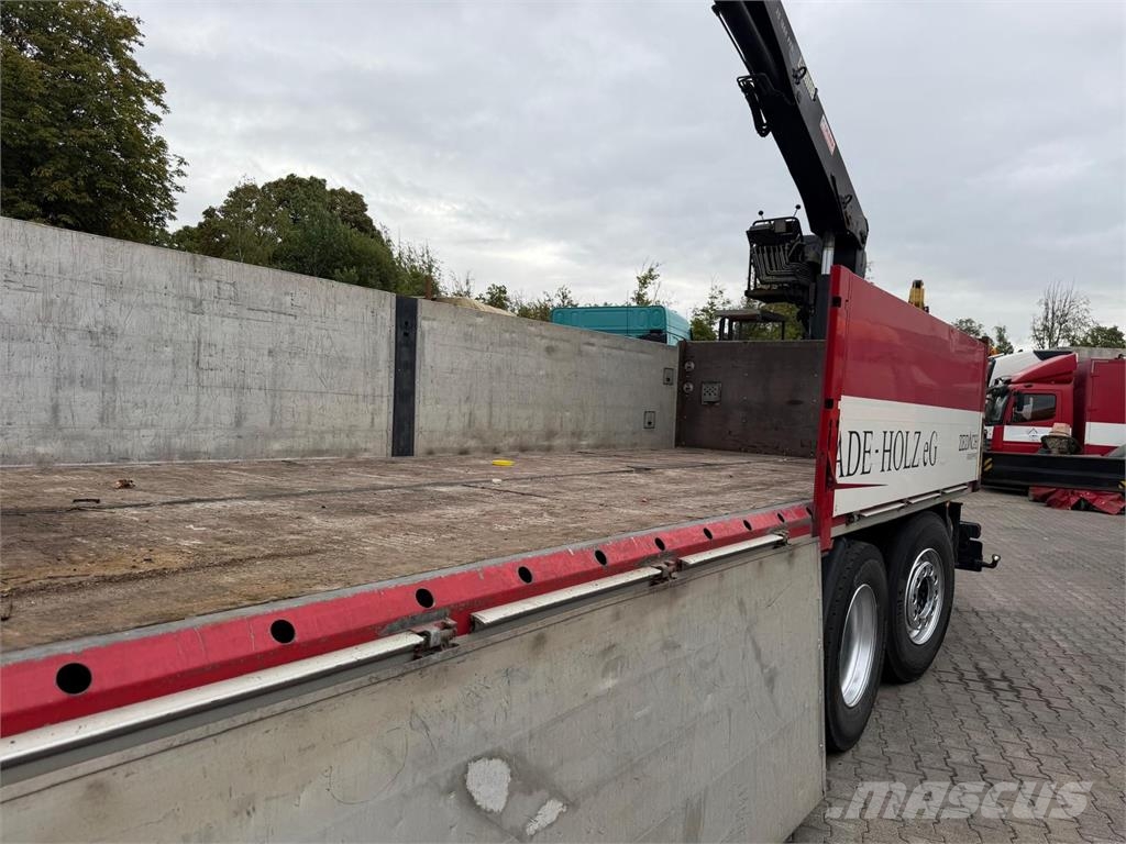 Mercedes-Benz Actros 2545 6x2 Pritsche Kran HIAB 166 E2 Hipro Li Rabljeni žerjavi za vsak teren