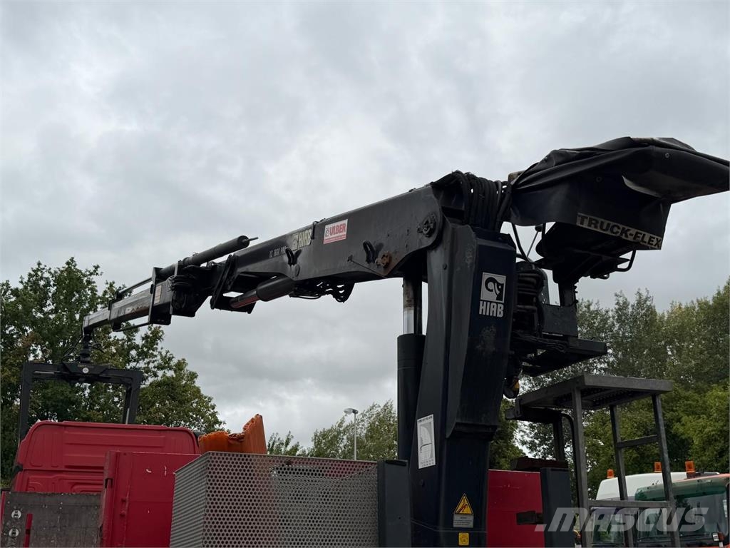 Mercedes-Benz Actros 2545 6x2 Pritsche Kran HIAB 166 E2 Hipro Li Rabljeni žerjavi za vsak teren