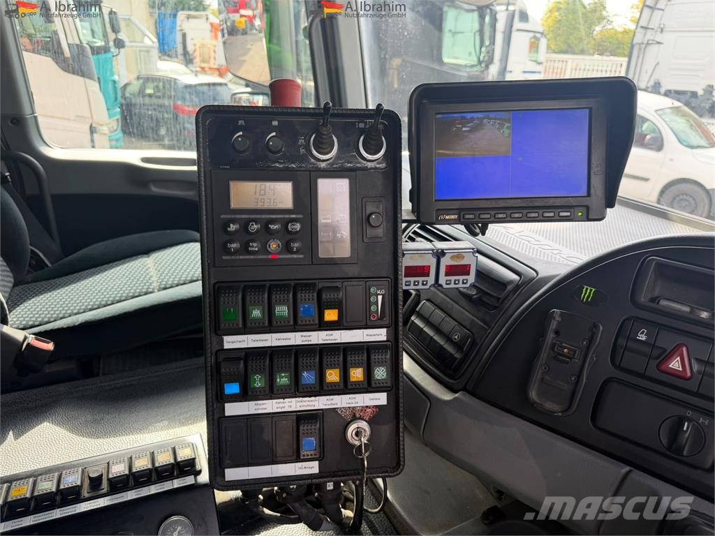 Mercedes-Benz Actros 2644 Straßenreiniger FAUN Viajet 12RH Aufba Veegmachines