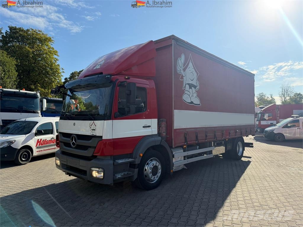 Mercedes-Benz Axor 1829L Staplerhalterung Schiebeplane Türen hin شاحنات بغطاء جانبي