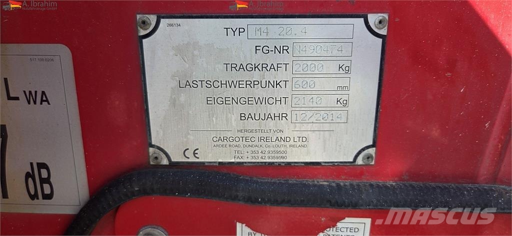 Moffett M4 20.4 4 Wege | Mitnahmestapler einsatzbereit Інше