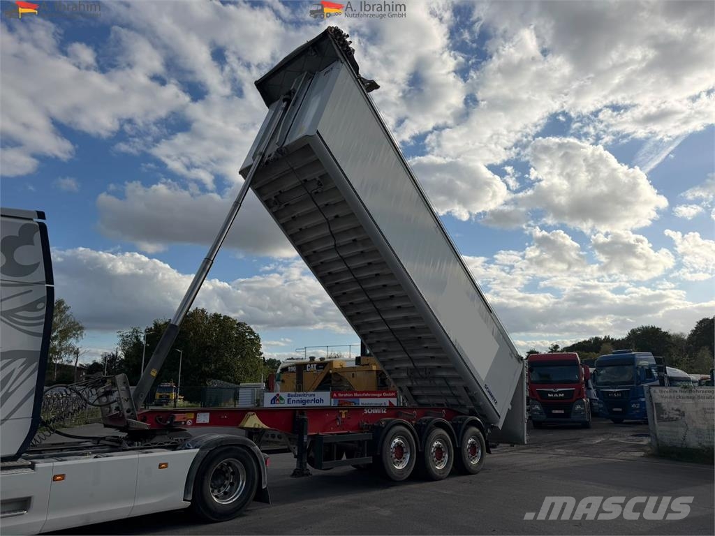 Schmitz Cargobull SKI 24 SL8.2 Liftachse Elektrisches Plane Scheiben Kippladerauflieger