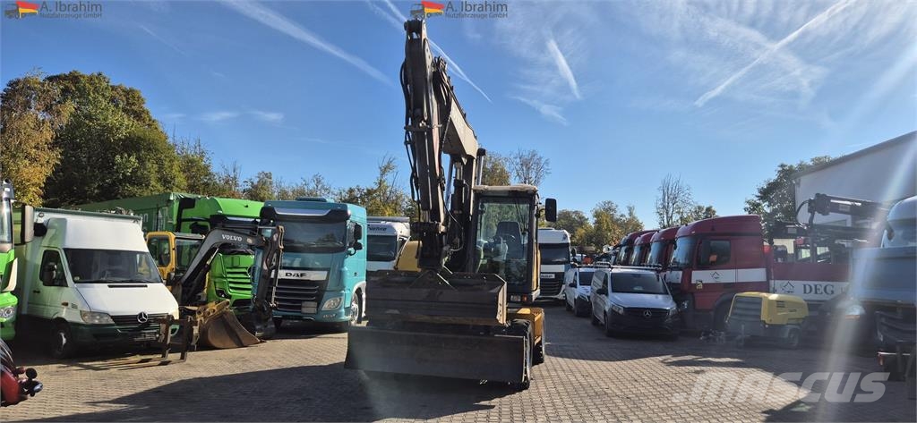 Volvo EW160 Schnellwechsler 2xLöffel Straßenzulassung Bagri na kolesih