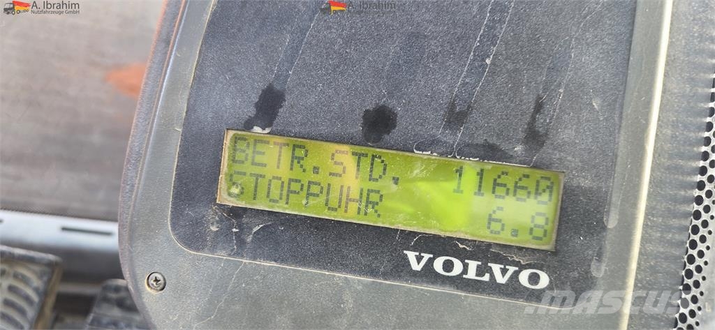 Volvo EW160 Schnellwechsler 2xLöffel Straßenzulassung Bagri na kolesih