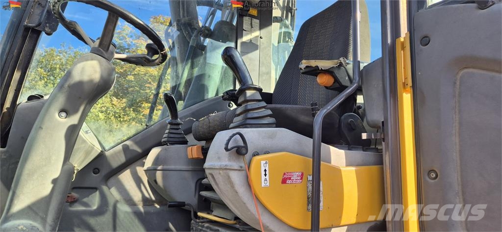 Volvo EW160 Schnellwechsler 2xLöffel Straßenzulassung Bagri na kolesih