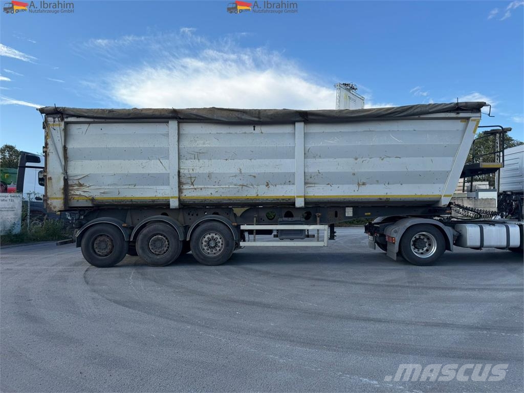 Wielton NW-3 50 cbm Stahlmulde SAF Achsen Scheibenbremse Kiper poluprikolice