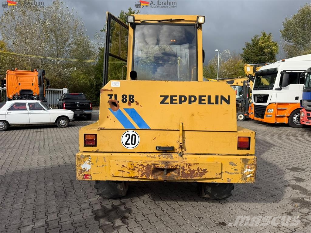 Zeppelin ZL8B Schnellwechsler Klappschaufel Iekrāvēji uz riteņiem