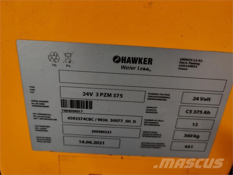Jungheinrich ECD 320 Apiladores manuales