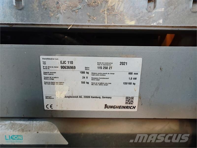 Jungheinrich EJC 110 li-ion Ručni paletni viljuškari