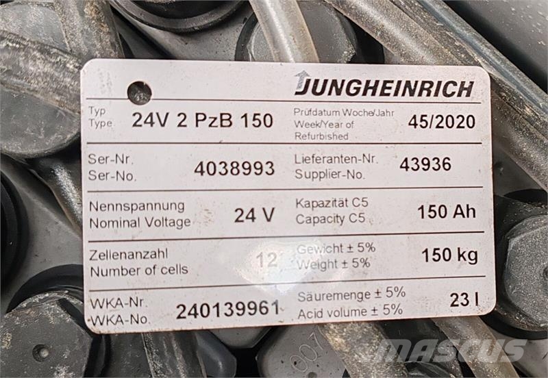 Jungheinrich EJC 112 4.3m/ batt2020 Montacargas - otros
