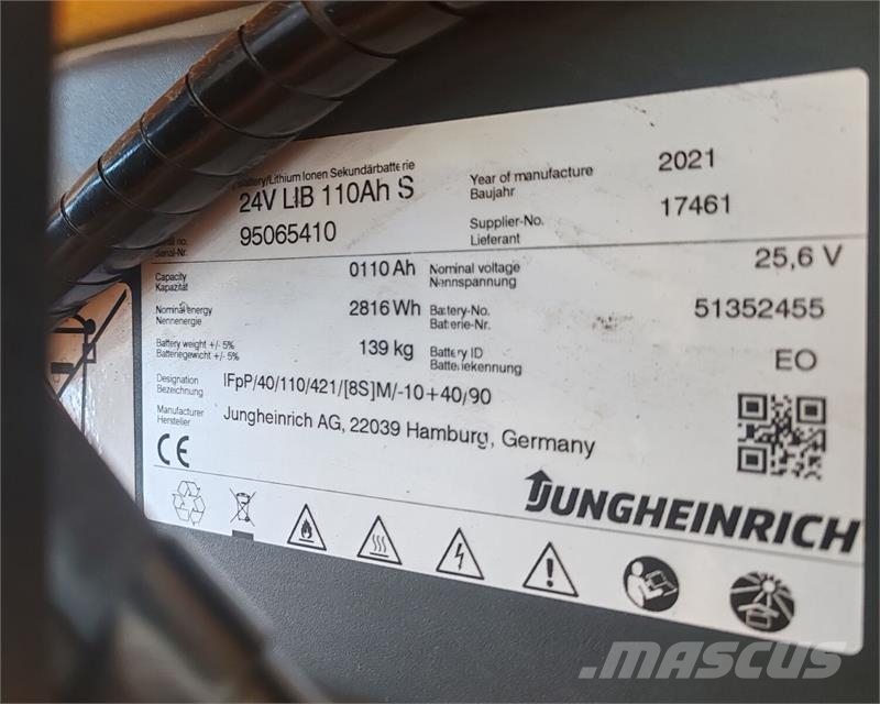 Jungheinrich EJE 116 li-ion Porta palettes