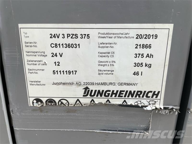 Jungheinrich ERC 214z Elektriskie palešu vilcēji