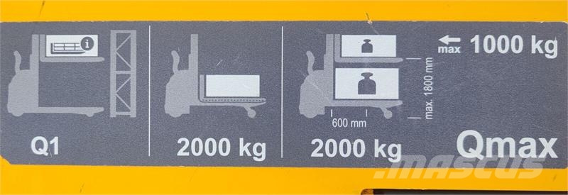 Jungheinrich ERD 220 1.66m/ 1902mh/ 2020y Ručni paletni viljuškari