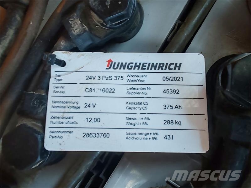 Jungheinrich ERE 120 2t/ 2021yy Låglyftare utan plattform