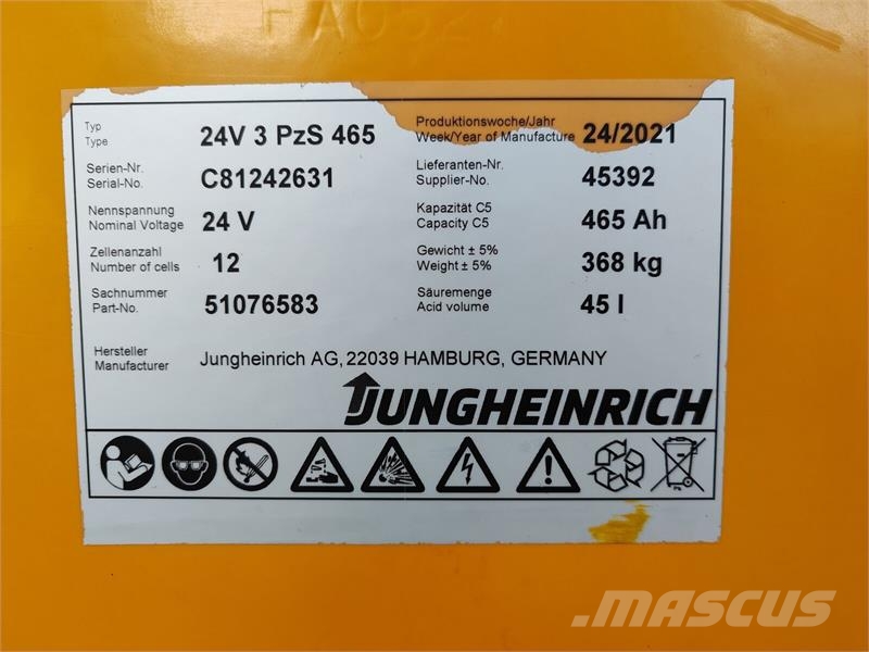 Jungheinrich ERE 225 Штабелери