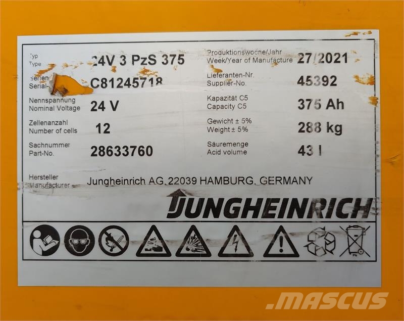 Jungheinrich ERE 225 2021y/ 1836mh Srednopodizni komisioni viličar
