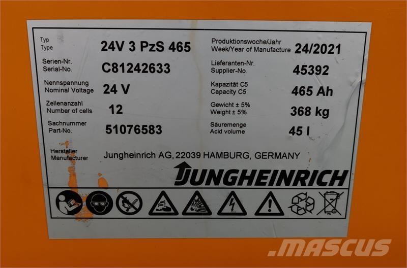 Jungheinrich ERE 225 2021y/ 2305mh Srednopodizni komisioni viličar