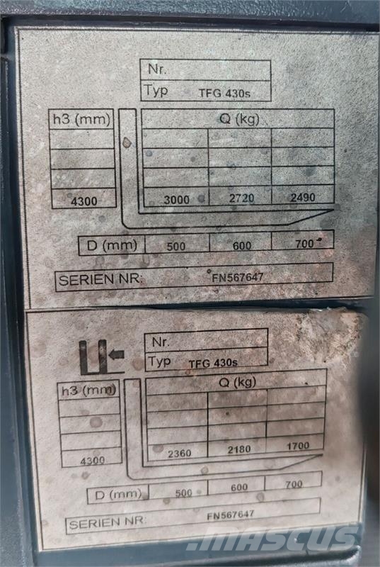 Jungheinrich TFG 430s 1555h/ 4.3m/ 4v Other