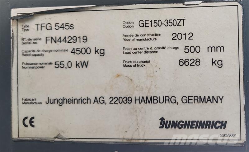 Jungheinrich TFG 545s Chariots GPL