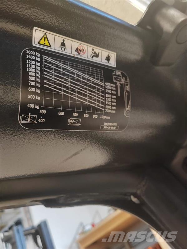 Linde E16L-02 Elektriske trucker