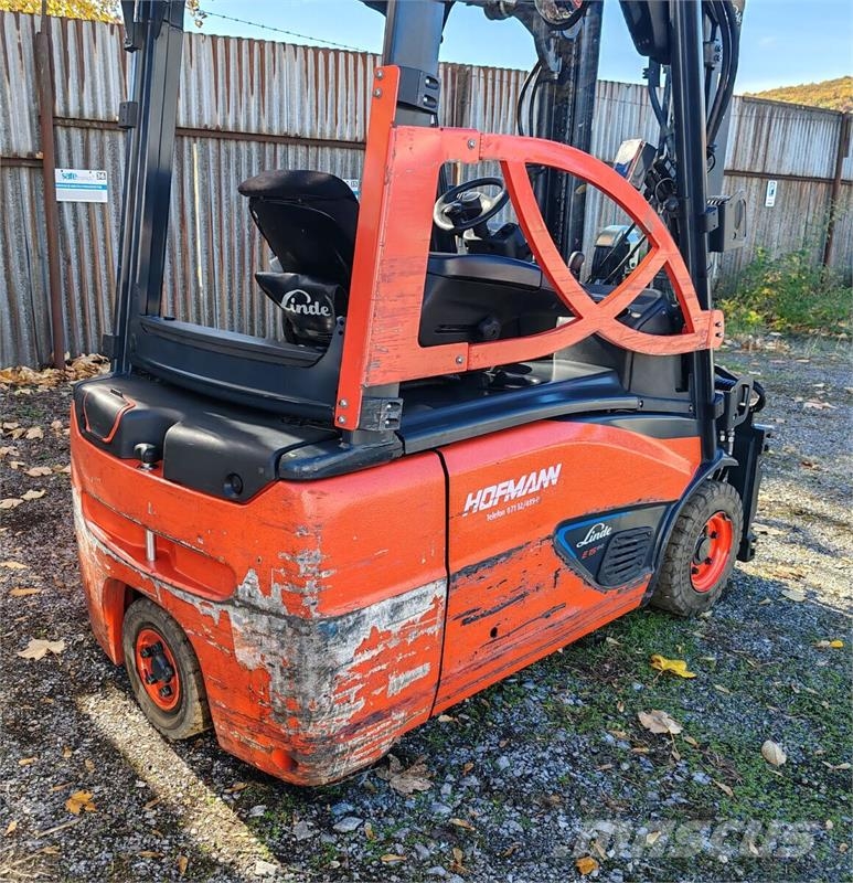 Linde E16L-02 / 86% batt/ 4.14m Chariots élévateurs électriques