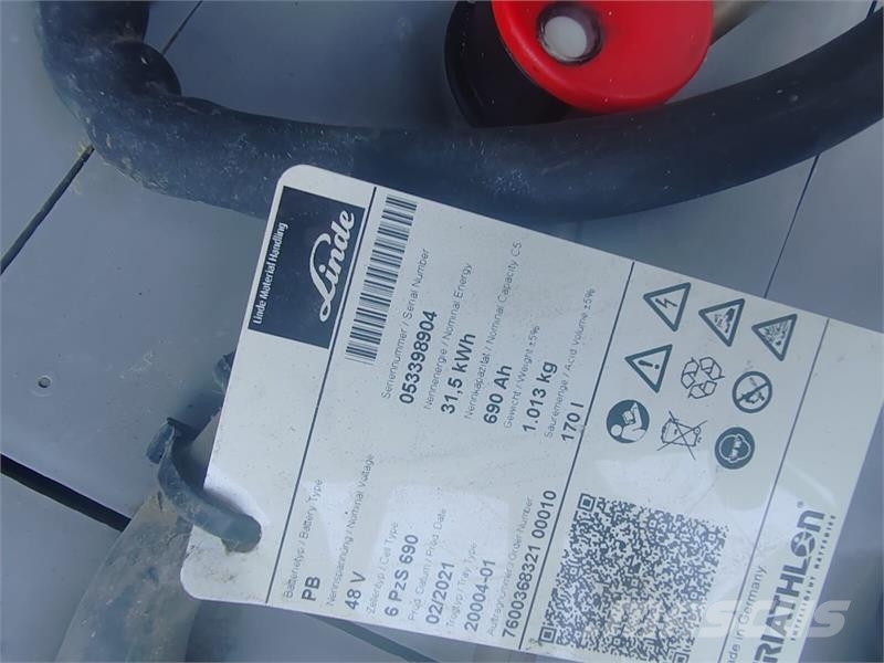 Linde E20PL-02 2021y/ 4.1m/ 2750mh Περονοφόρα ανυψωτικά κλαρκ - άλλα