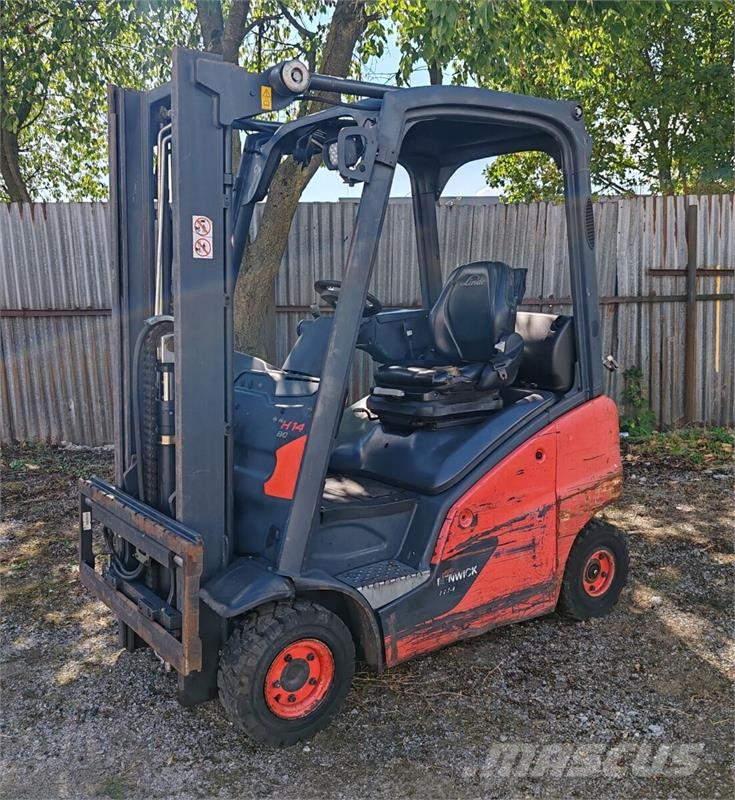 Linde H14T-01 LPG gaffeltrucks