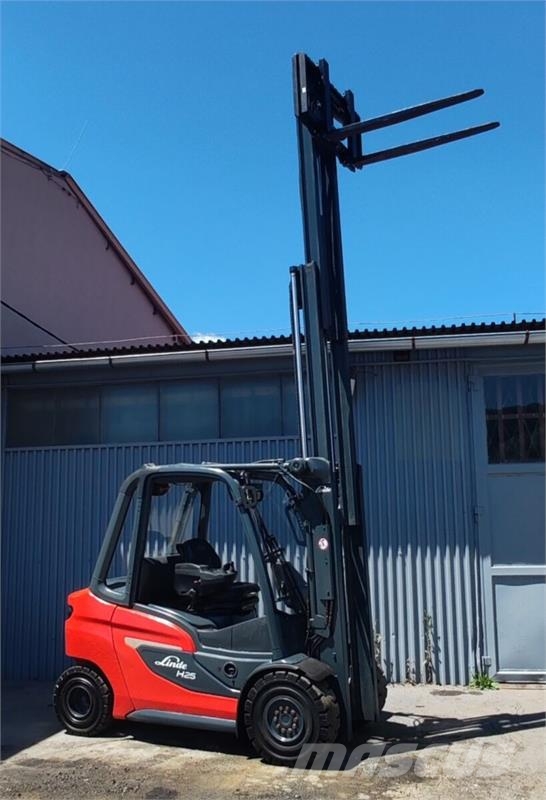 Linde H25D res HP 디젤 지게차