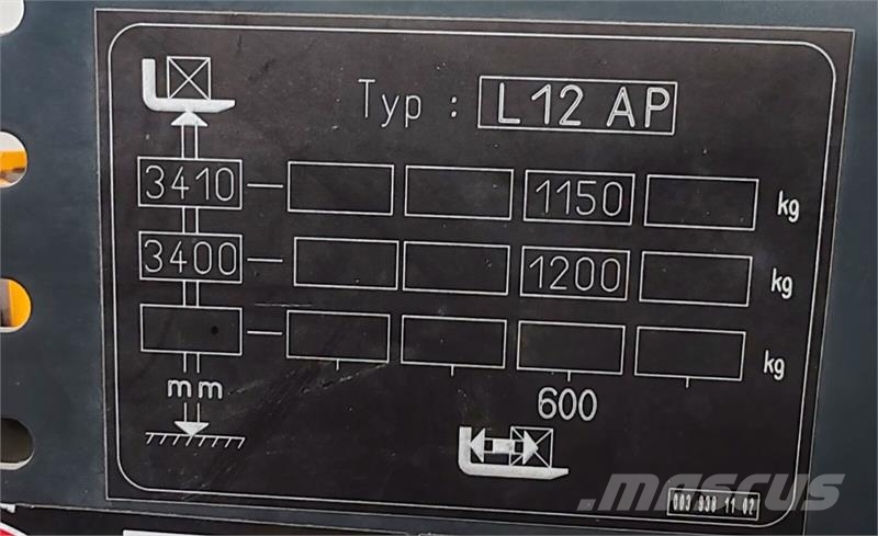 Linde L12AP DEFECT Ručni paletni viljuškari