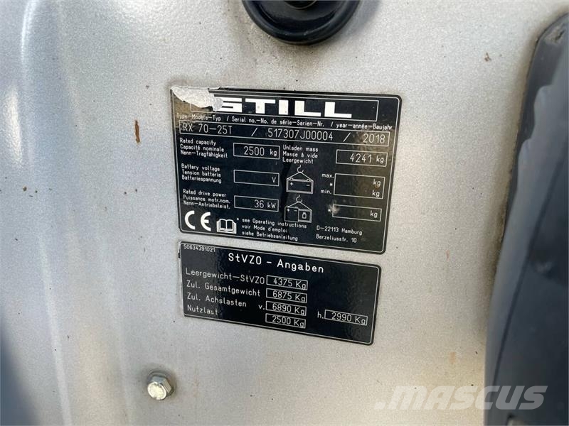 Still RX 70-25T شاحنات الديزل