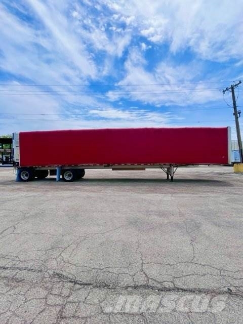 East Mfg Flatbed with Rolling Tarp System Flatbed/Dropside trailers