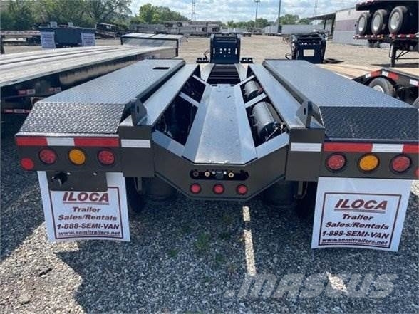 Fontaine 55LCC STEEL LOWBOY (FLAT LOW DECK) Semi-reboques rebaixados