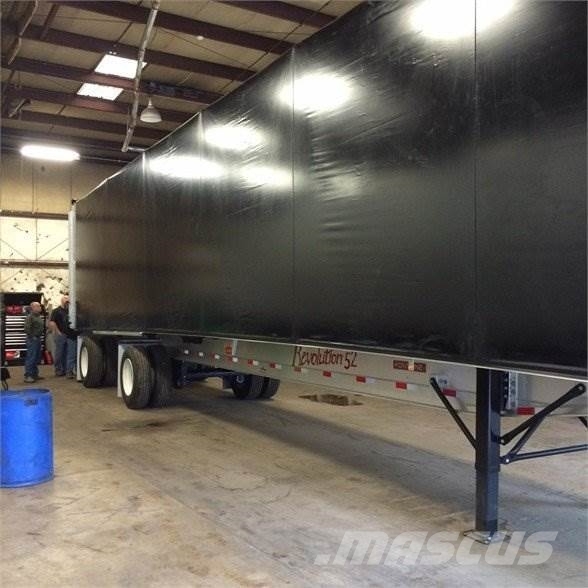 LOAD COVERING TARP SYSTEMS AVAILABLE AT ILOCA! Reboques de cortinas laterais