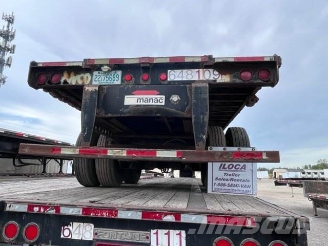 Manac 48-80 EXTENDABLE FLATBED Valníky