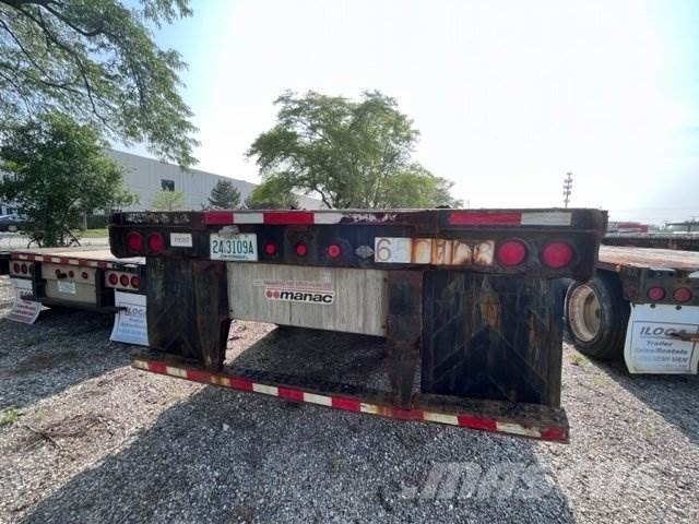 Manac STEEL 53-90 EXTENDABLE FLATBED Valníky