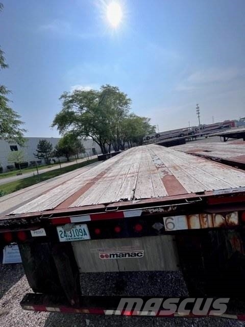 Manac STEEL 53-90 EXTENDABLE FLATBED Valníky