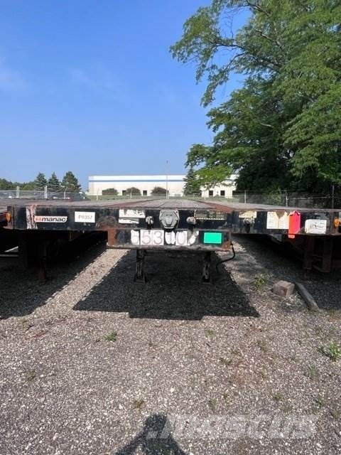 Manac STEEL 53-90 EXTENDABLE FLATBED Valníky