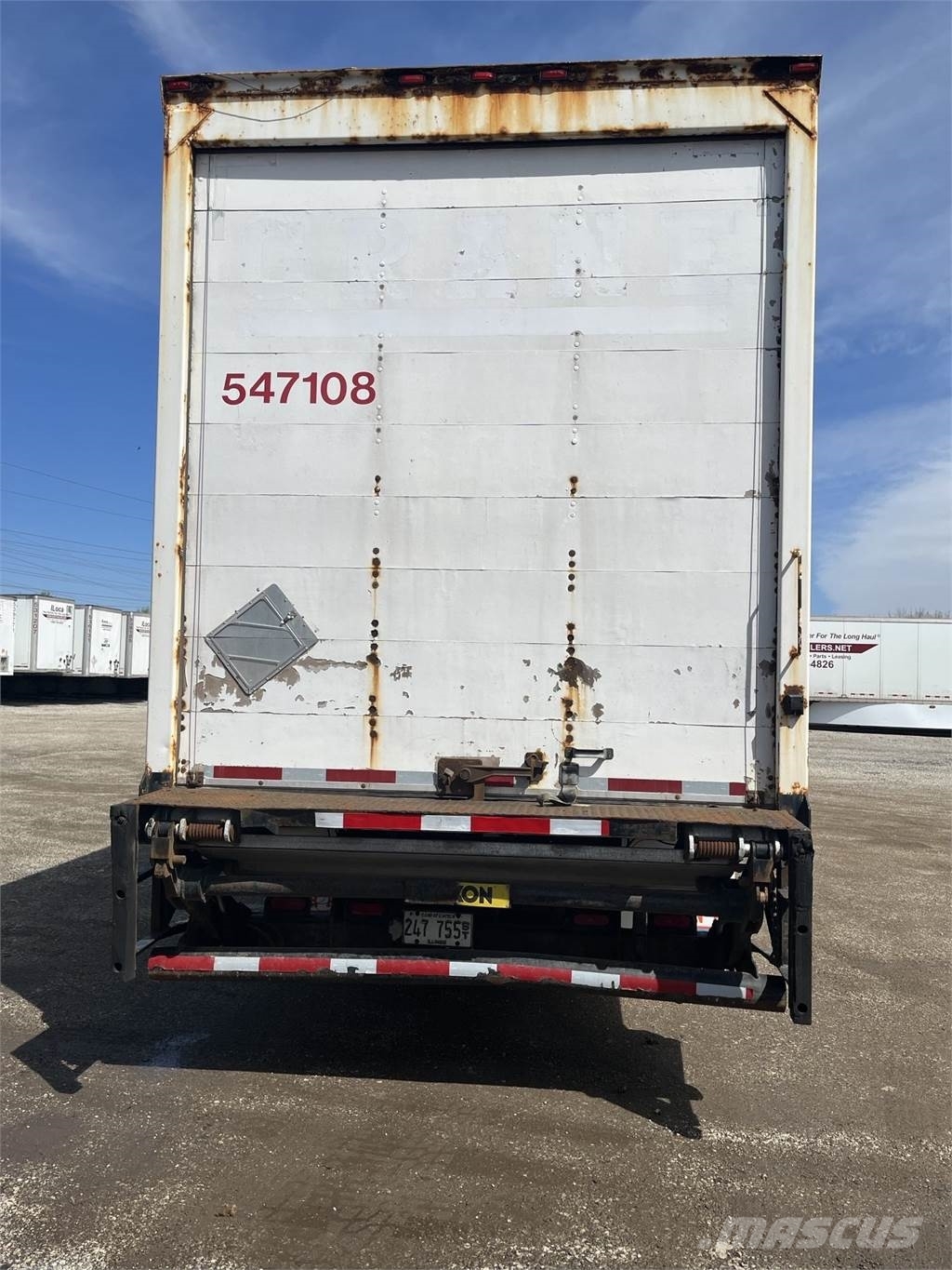 Wabash DRY VAN Sanduk prikolice