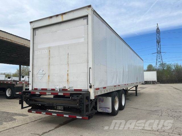 Wabash DRY VAN WITH ANTHONY LIFT GATE Sanduk prikolice